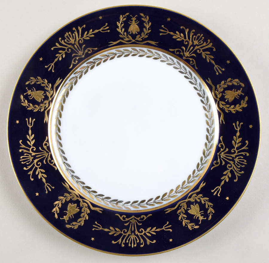 Abeille Salad Plate by Royale (France)-1