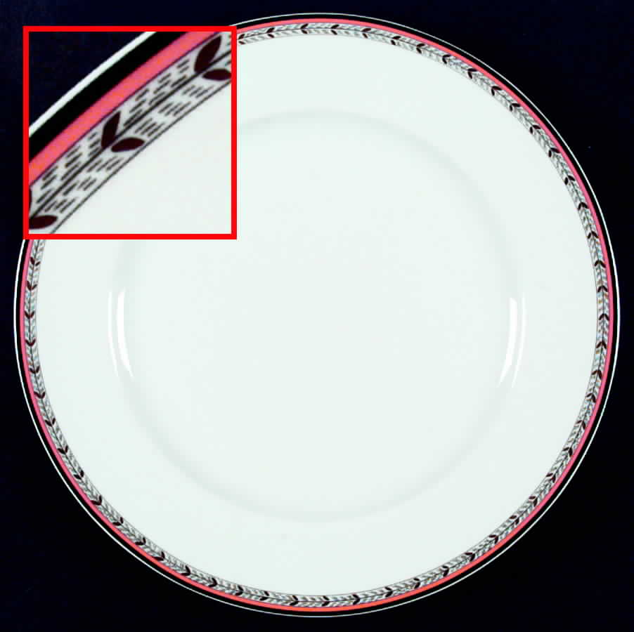 Adriana Brique Dinner Plate by Royale (France)-1