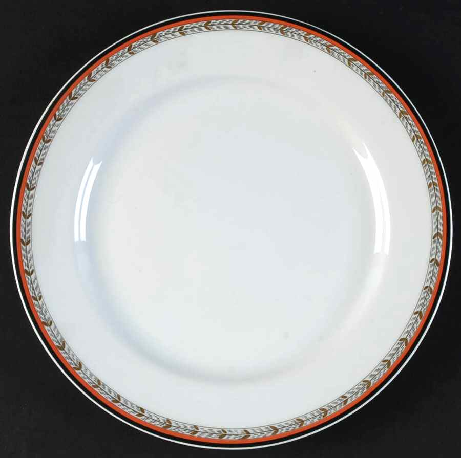 Adriana Brique Salad Plate by Royale (France)-1