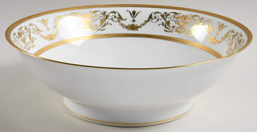 Ambassade 10" Large Salad Serving Bowl by Royale (France)-1