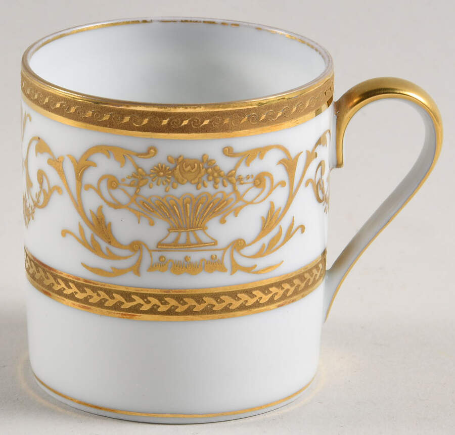 Ambassade Flat Demitasse Cup by Royale (France)-1