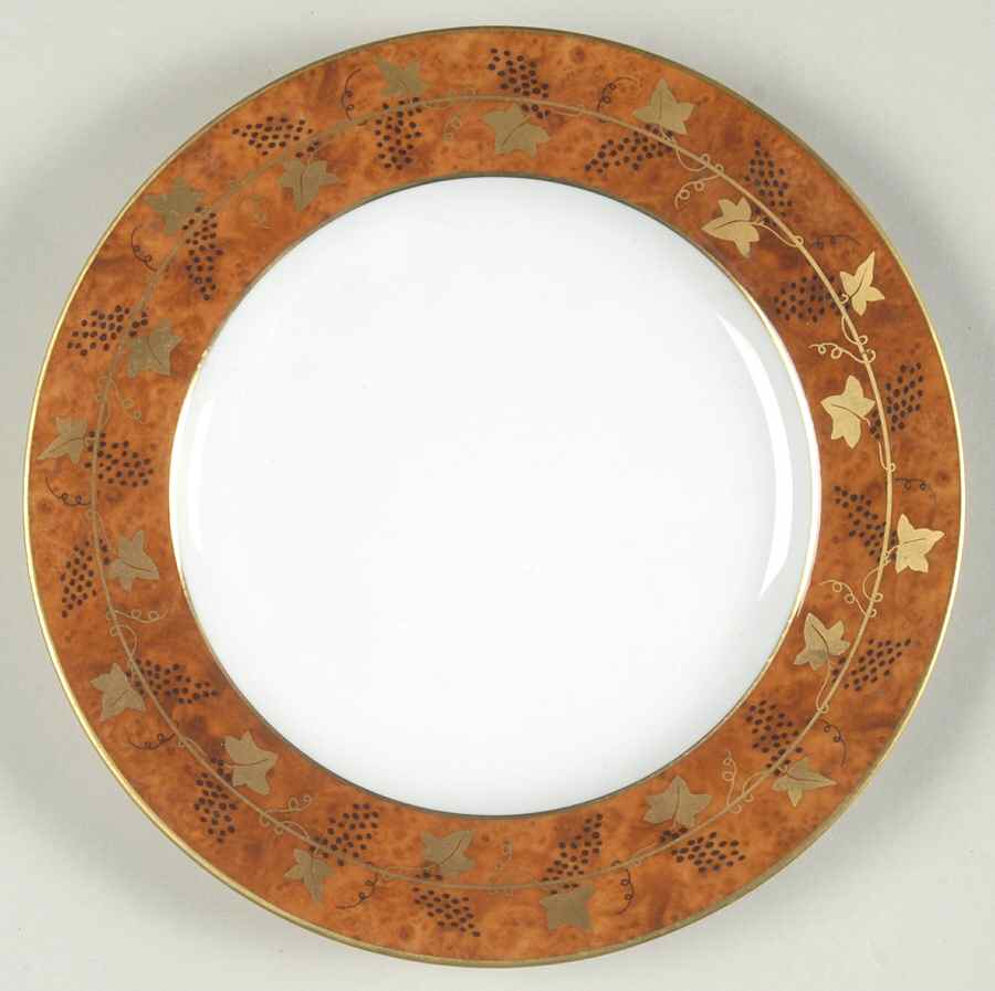 Arbres De Vignes Bread & Butter Plate by Royale (France)-1