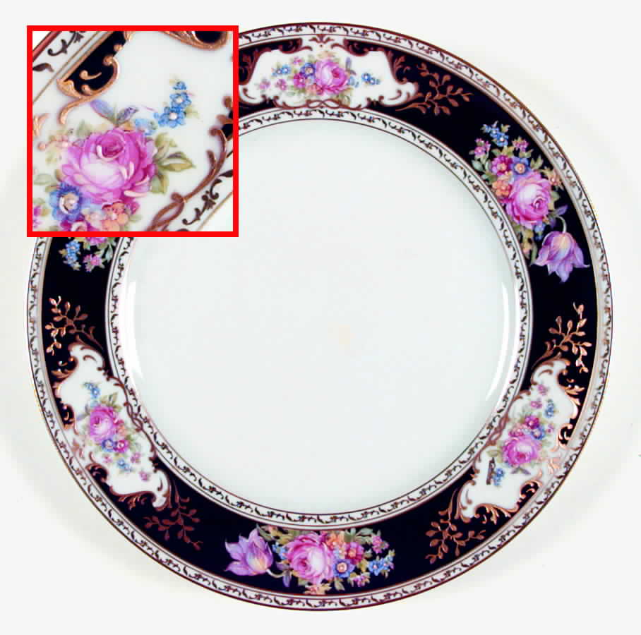 Cambrai Dinner Plate by Royale (France)-1