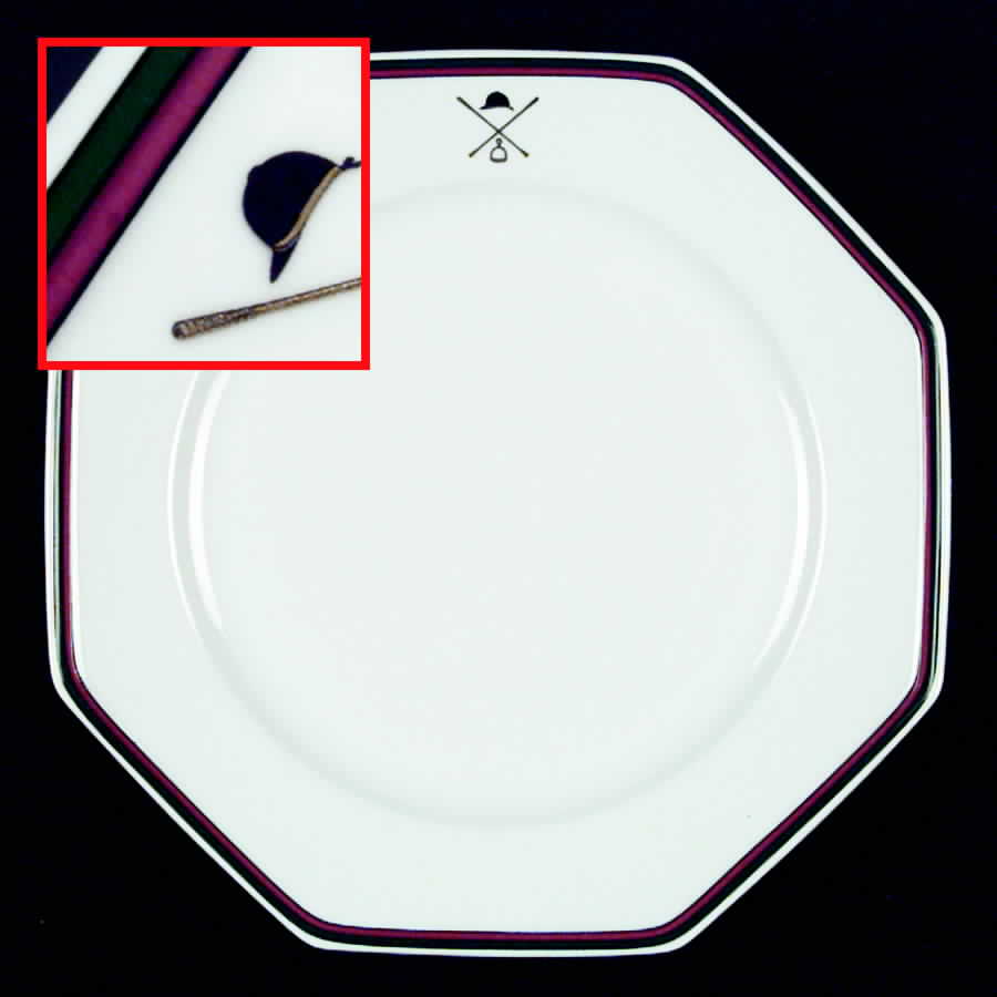 Equestre Dinner Plate by Royale (France)-1