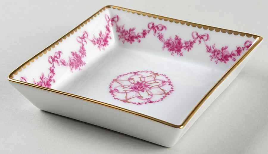 Louis XV Small Square Dish by Royale (France)-1