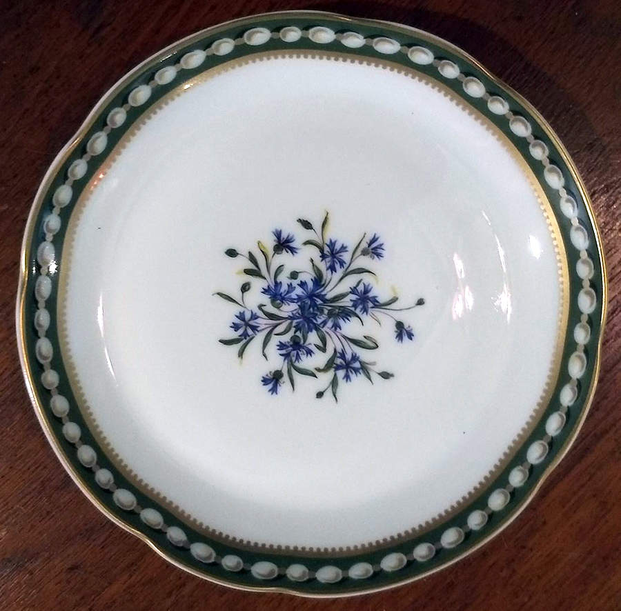 Marie Antoinette Canape Plate by Royale (France)-1