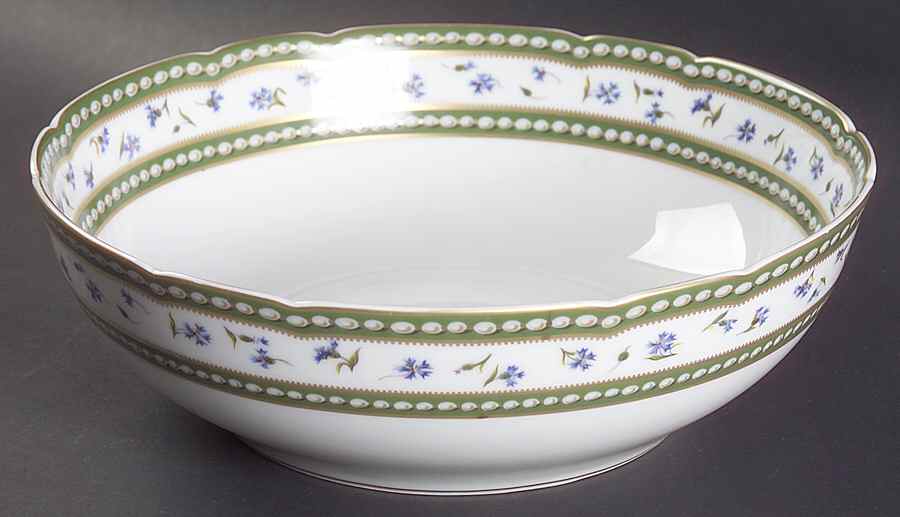 Marie Antoinette 9" Round Vegetable Bowl by Royale (France)-1