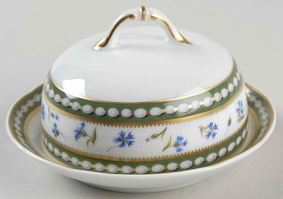 Marie Antoinette Mini Round Covered Butter by Royale (France)-1