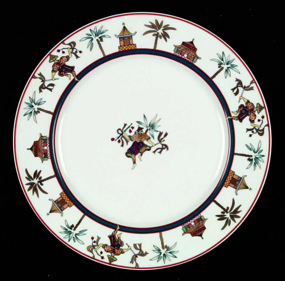Mekong Dinner Plate by Royale (France)-1