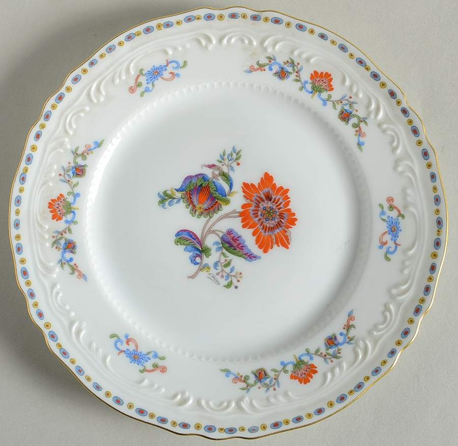 Persan Rouge Bread & Butter Plate by Royale (France)-1