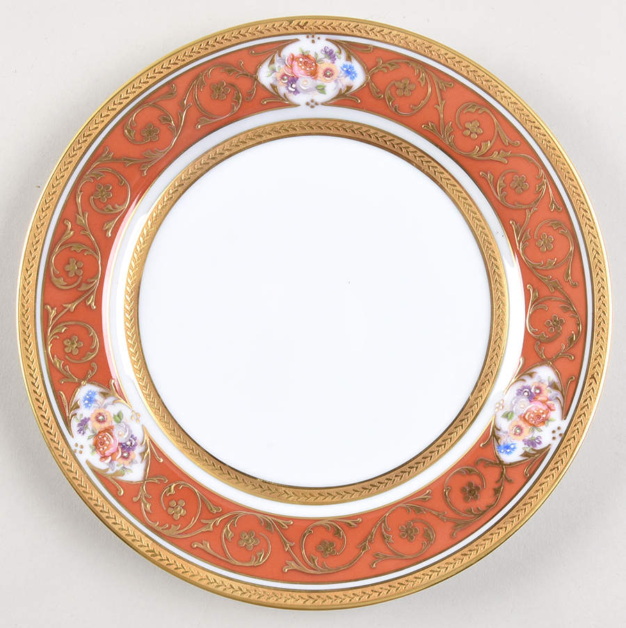 Polignac Salad Plate by Royale (France)-1