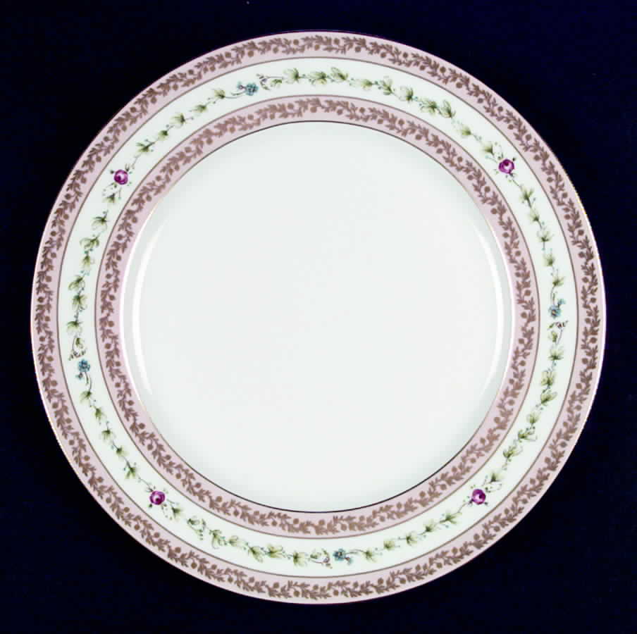 St. Cloud Rose Dinner Plate by Royale (France)-1