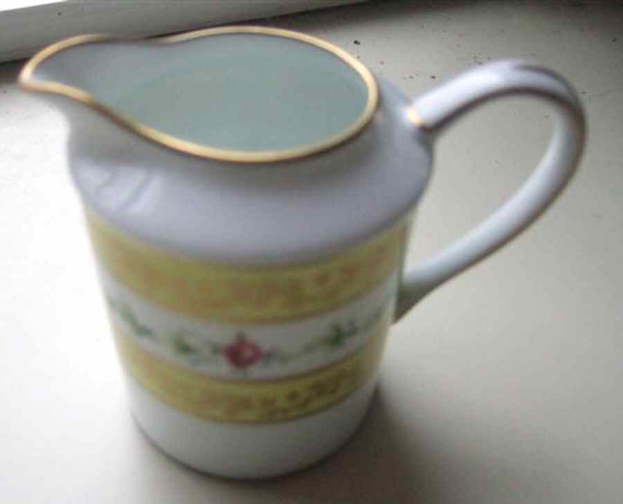 St. Cloud Yellow Creamer by Royale (France)-1