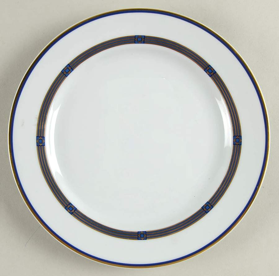 Val D' Isere Salad Plate by Royale (France)-1