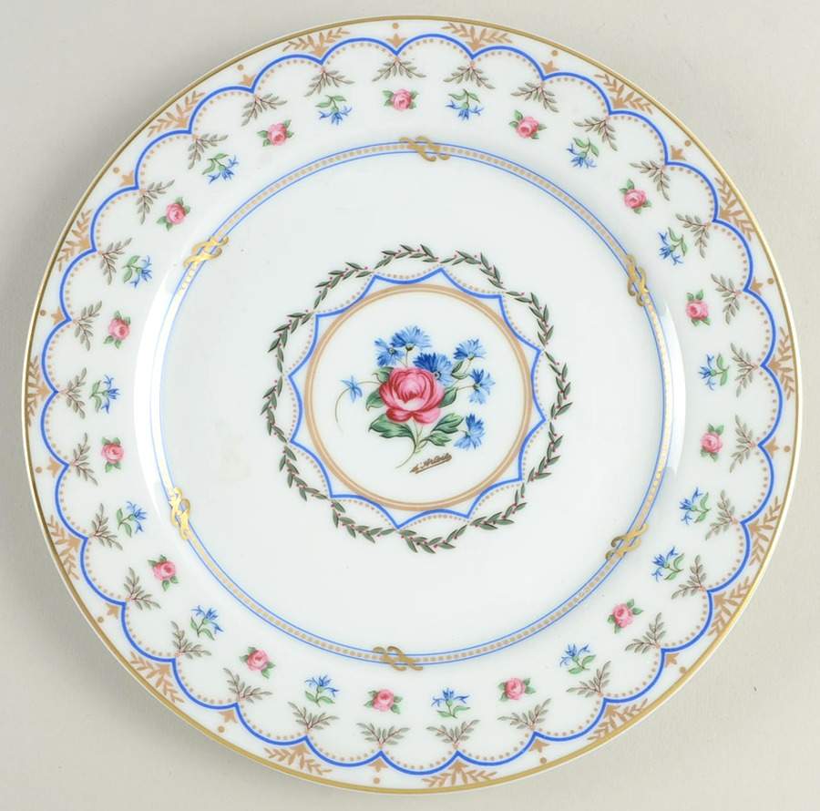 Vieux Paris Salad Plate by Royale (France)-1