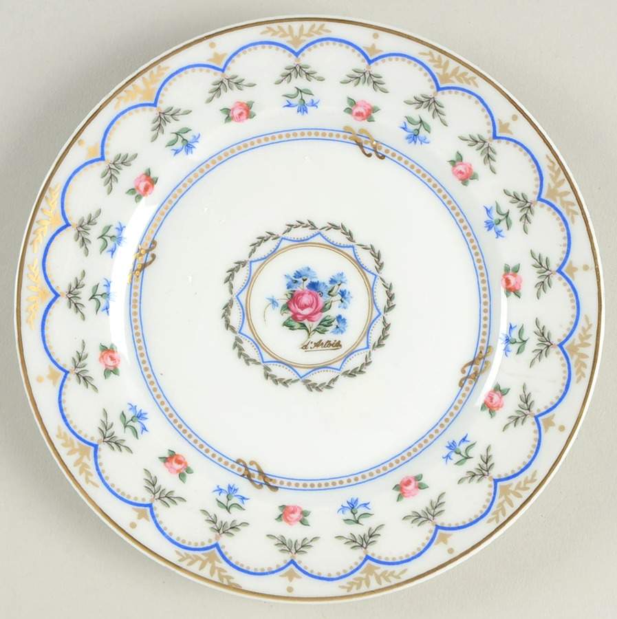 Vieux Paris Bread & Butter Plate by Royale (France)-1