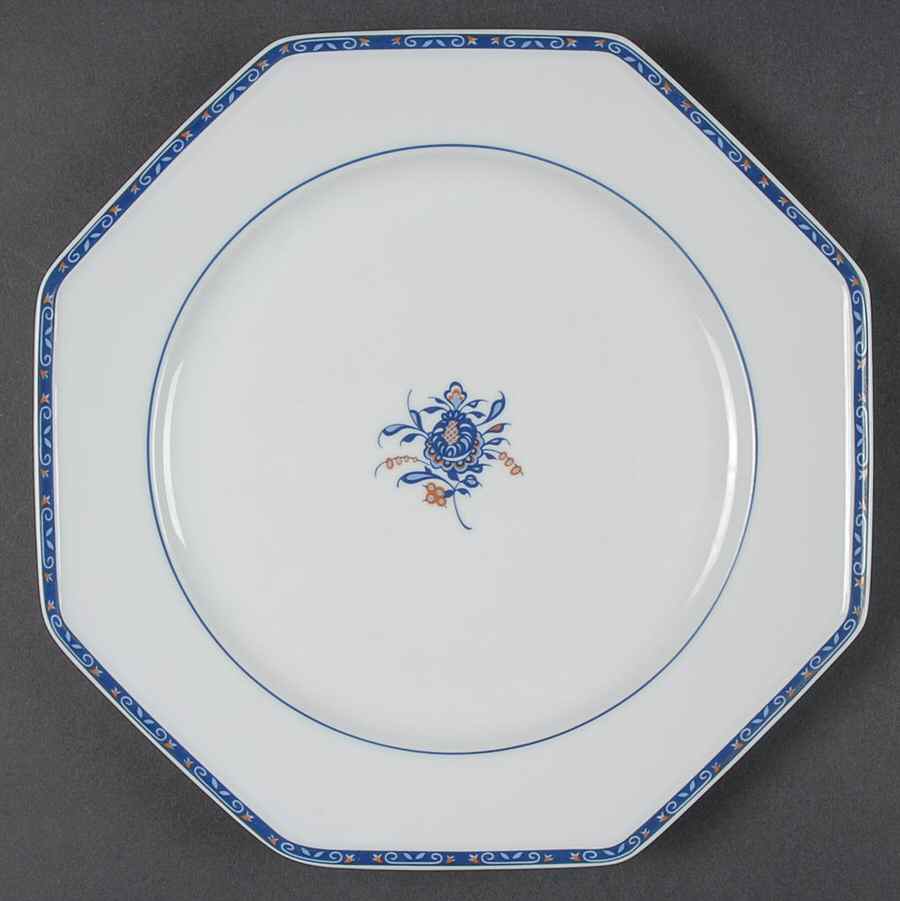 Vieux Rouen Luncheon Plate by Royale (France)-1