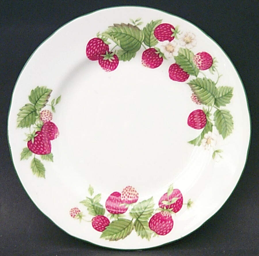Fruit Garden Bread & Butter Plate by Roy Kirkham-1