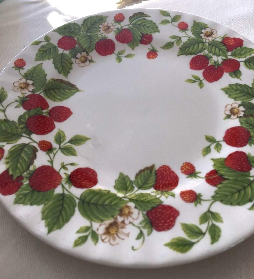 Fruit Garden Salad Plate by Roy Kirkham-1