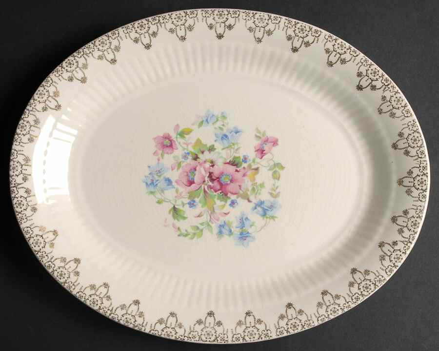 5186 11" Oval Serving Platter by Royal (USA)-1