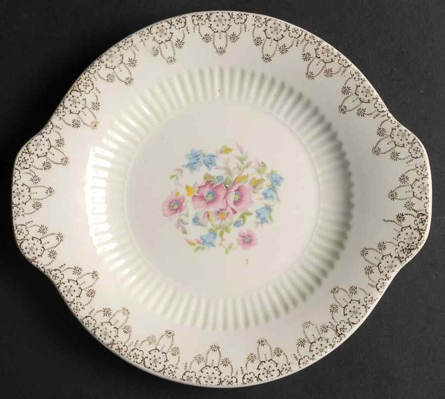 5186 Handled Cake Plate by Royal (USA)-1