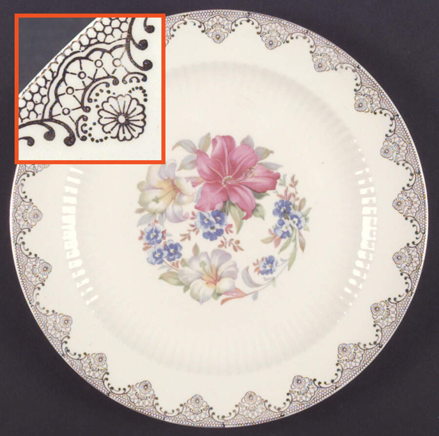 5206 Luncheon Plate by Royal (USA)-1