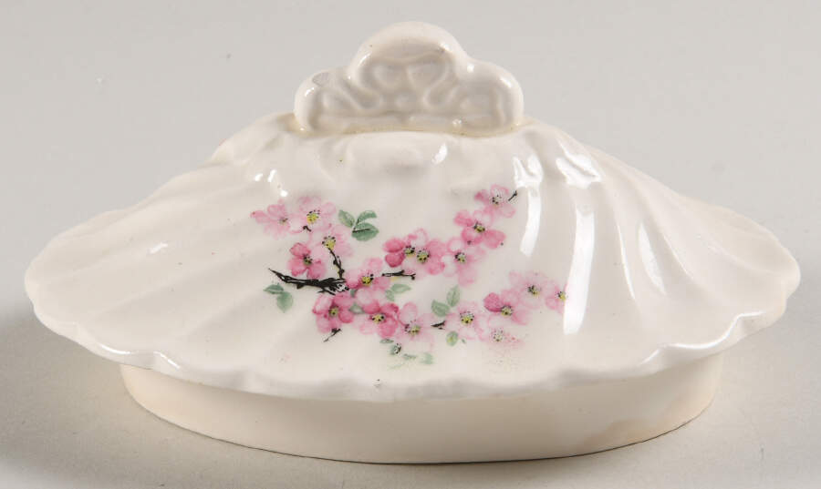 Apple Blossom Pink Lid for Teapot by Royal (USA)-1