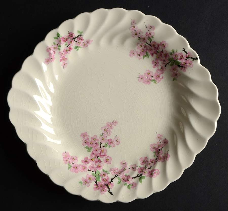 Apple Blossom Pink Underplate for Gravy Boat by Royal (USA)-1