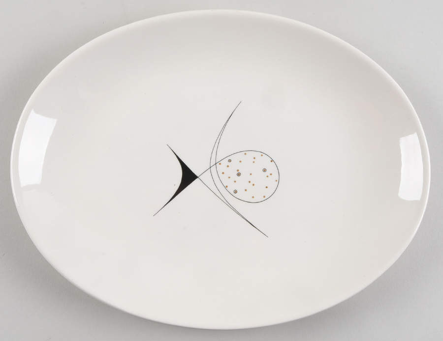 Aria 11" Oval Serving Platter by Royal (USA)-1