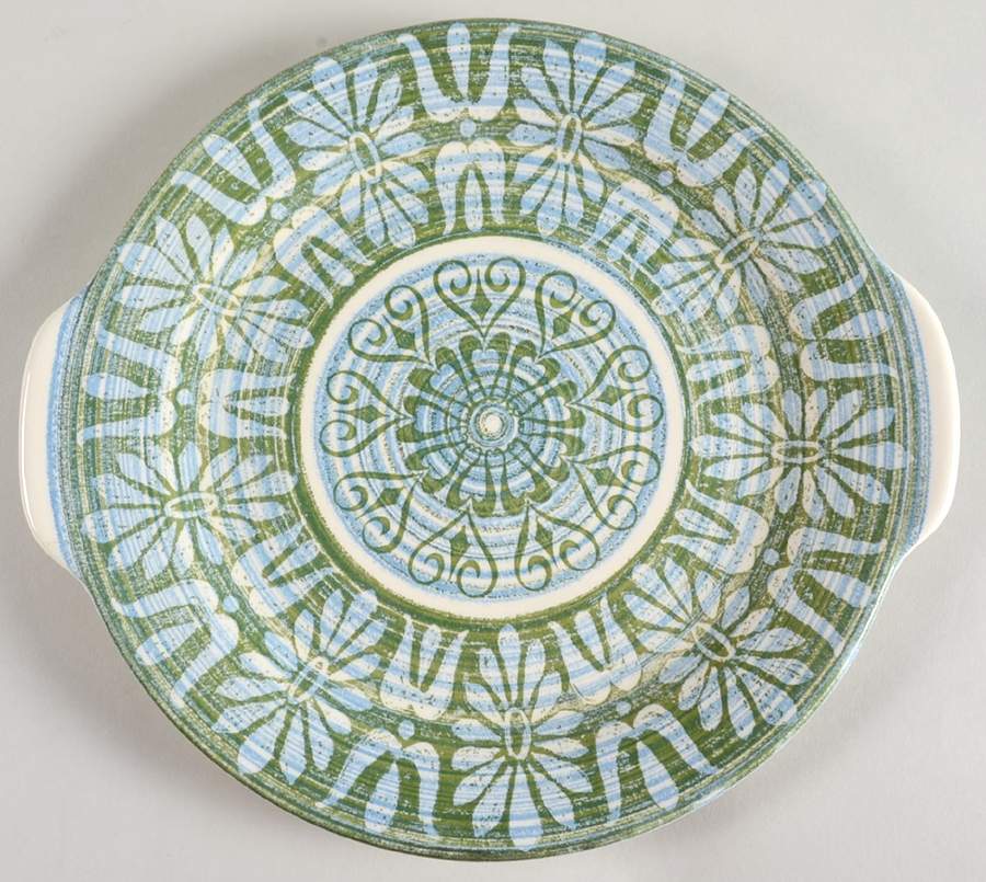 Baghdad Handled Cake Plate by Royal (USA)-1