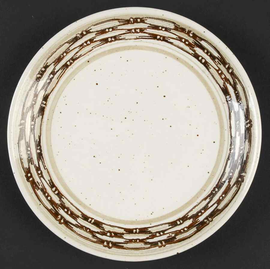 Basketweave Bread & Butter Plate by Royal (USA)-1