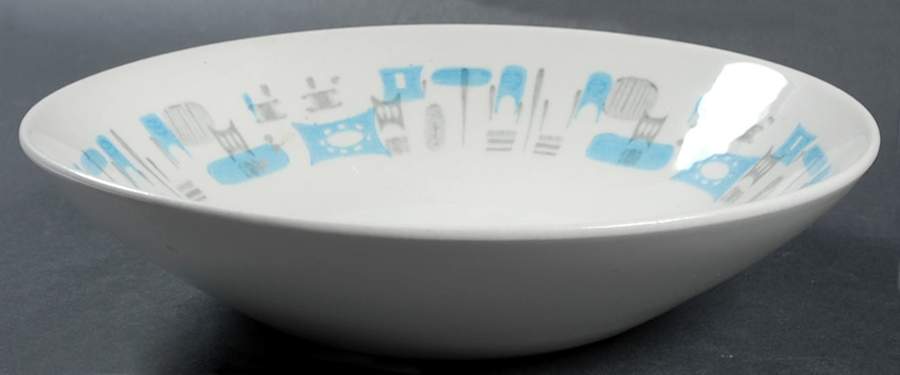 Blue Heaven 8" Round Vegetable Bowl by Royal (USA)-1