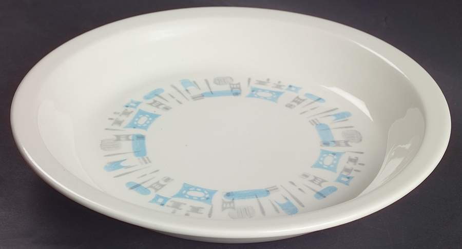 Blue Heaven Pie Serving Plate by Royal (USA)-1