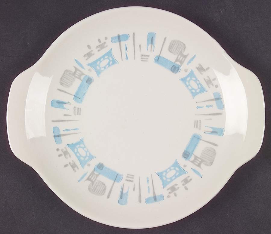 Blue Heaven Underplate for Gravy Boat by Royal (USA)-1