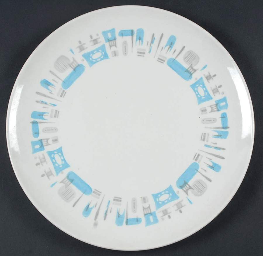 Blue Heaven 12" Chop Plate (Round Platter) by Royal (USA)-1