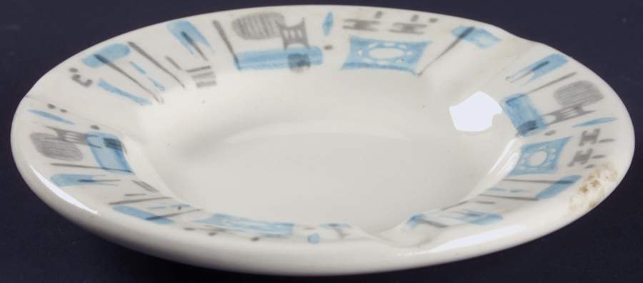Blue Heaven Small Ashtray by Royal (USA)-1