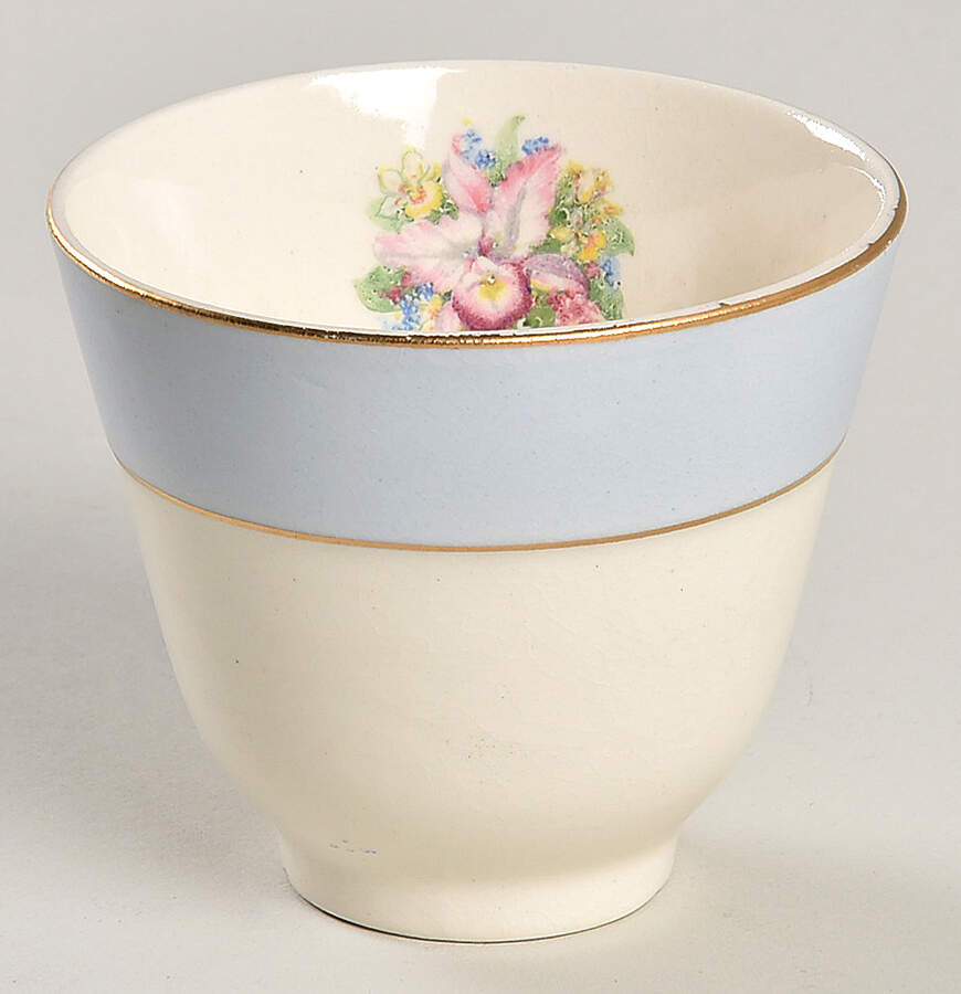 Blue Orchid Custard Cup by Royal (USA)-1