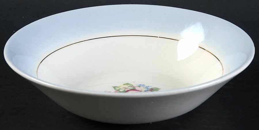 Blue Orchid Coupe Cereal Bowl by Royal (USA)-1