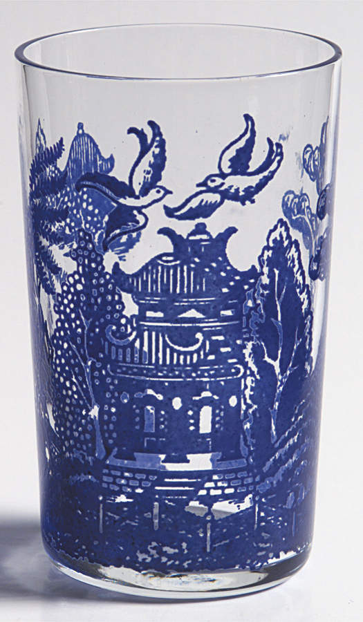 Blue Willow 4 Oz Glassware Juice by Royal (USA)-1