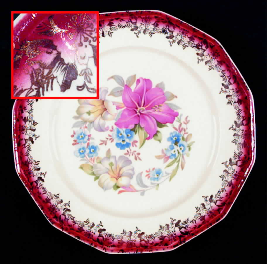 Bouquet Dinner Plate by Royal (USA)-1