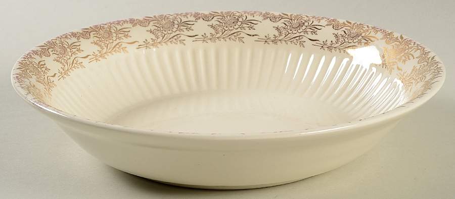 Bridal Gold 9" Round Vegetable Bowl by Royal (USA)-1