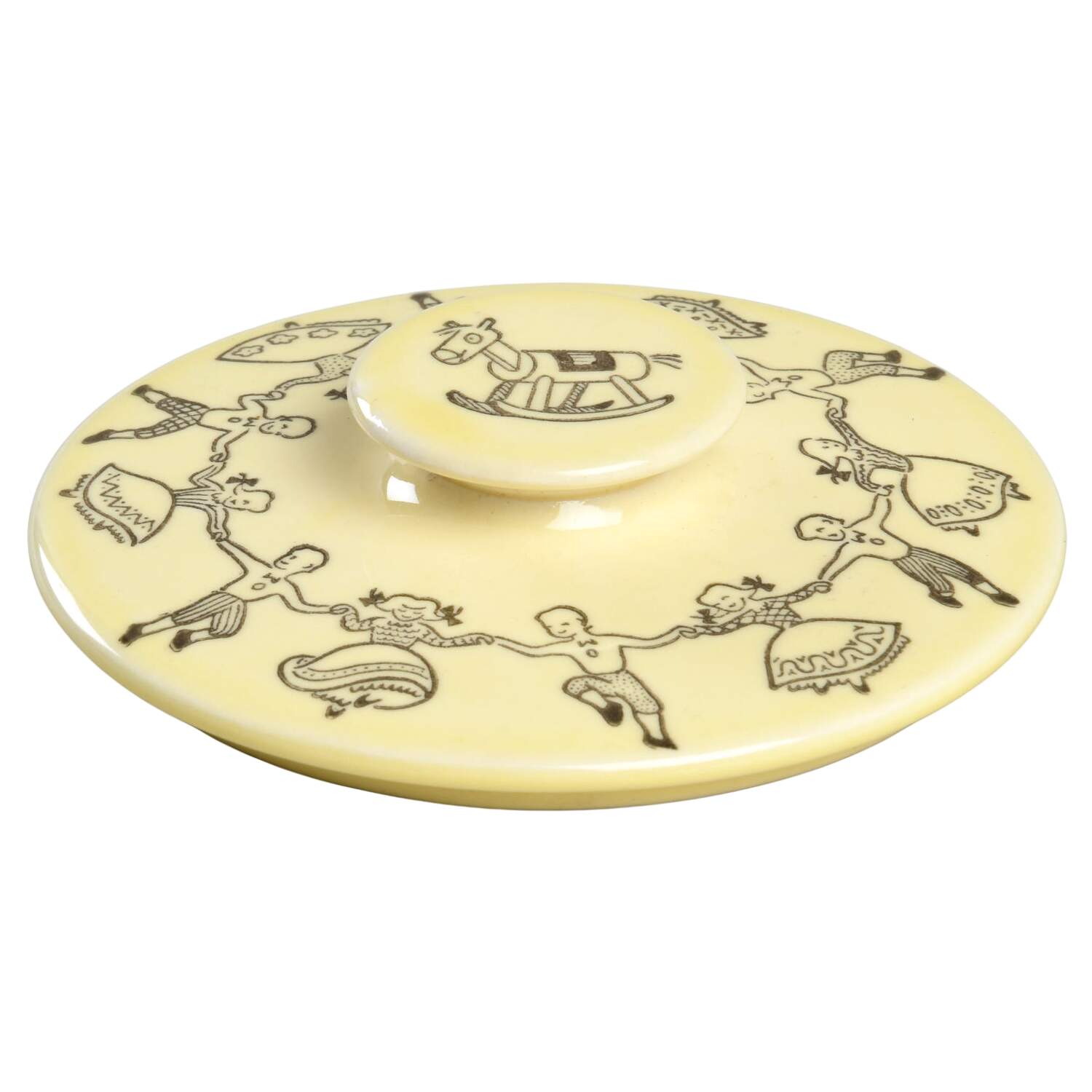Bucks County Lid for Sugar Bowl by Royal (USA)-1