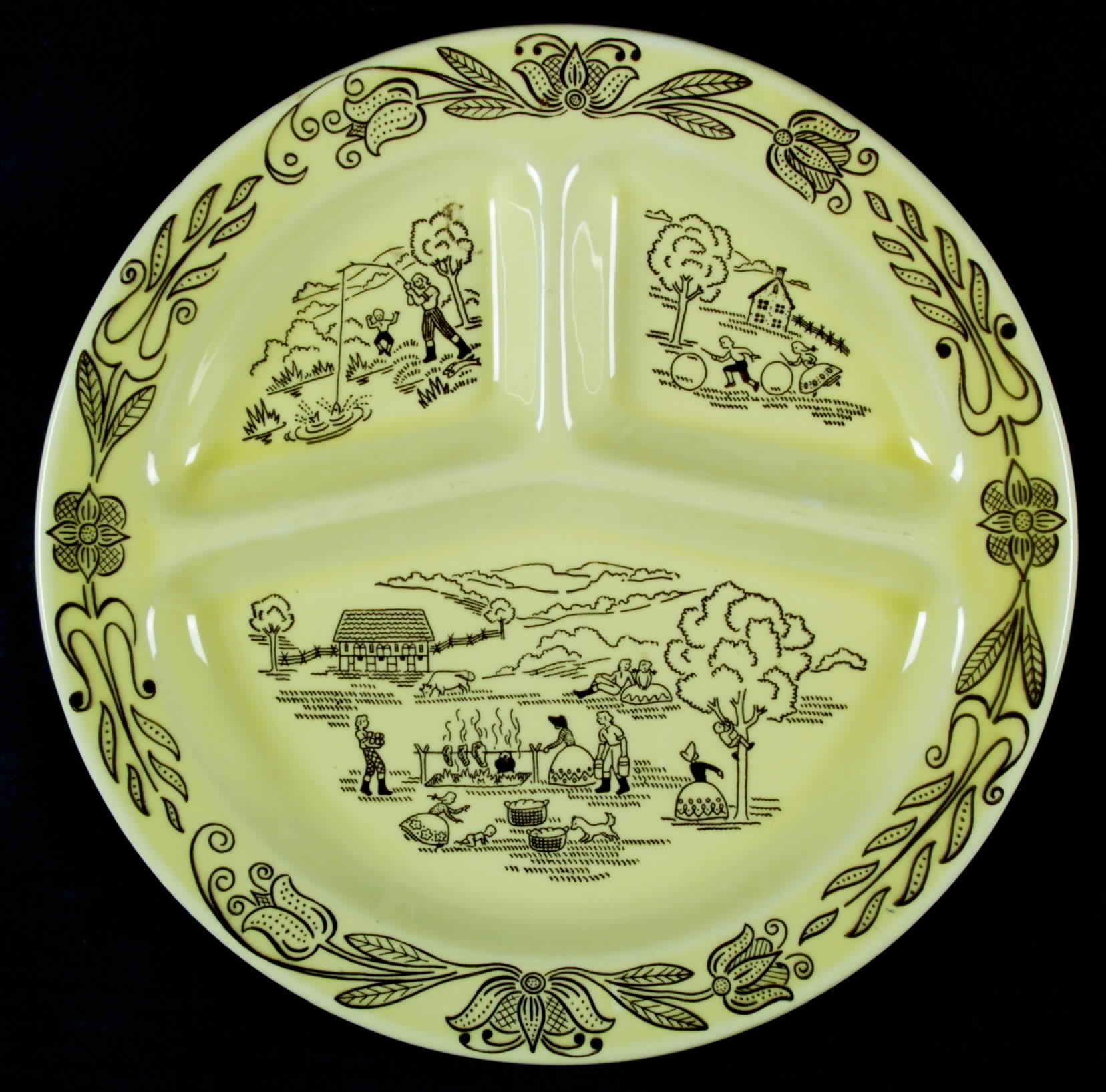Bucks County Grill Plate by Royal (USA)-1