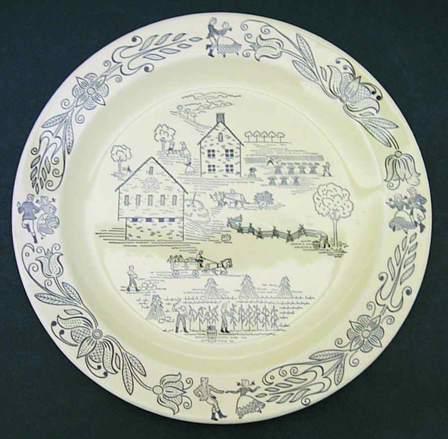 Bucks County 12" Chop Plate (Round Platter) by Royal (USA)-1