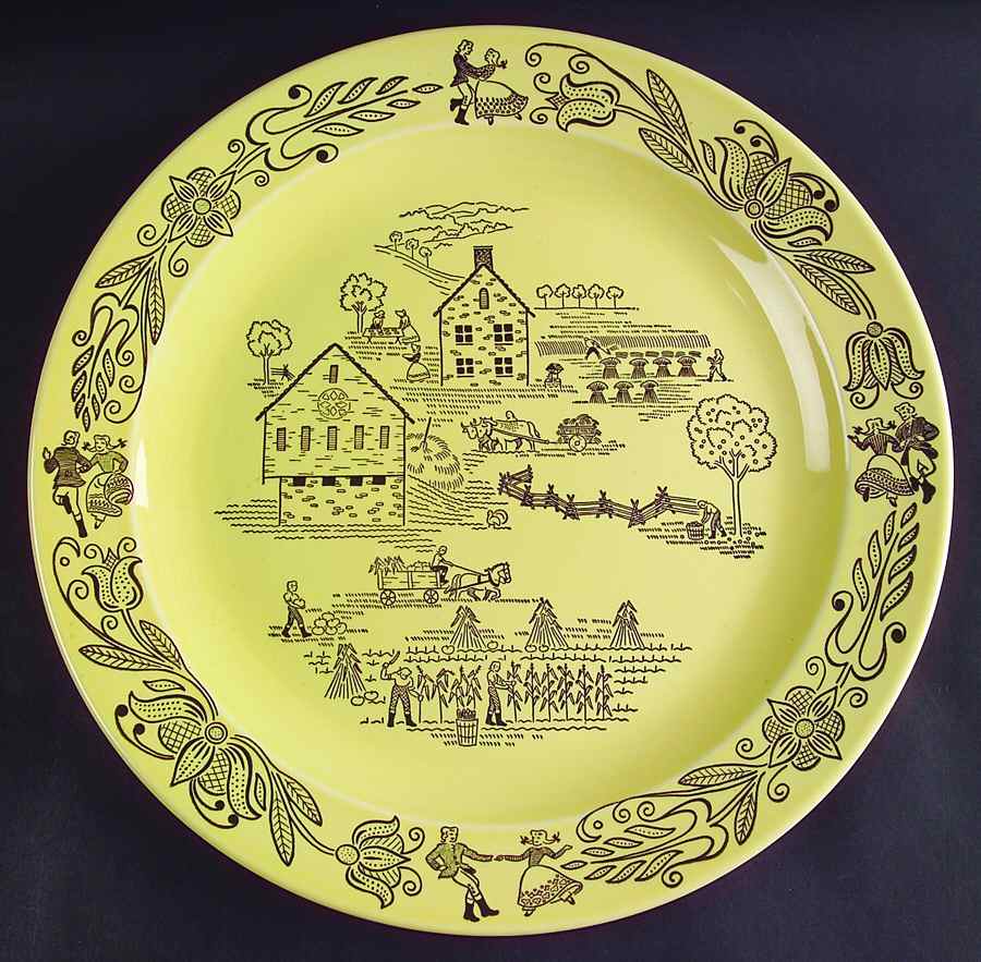 Bucks County 13" Chop Plate (Round Platter) by Royal (USA)-1