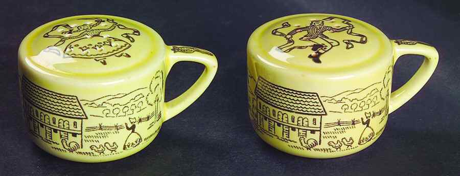 Bucks County Salt & Pepper Set by Royal (USA)-1