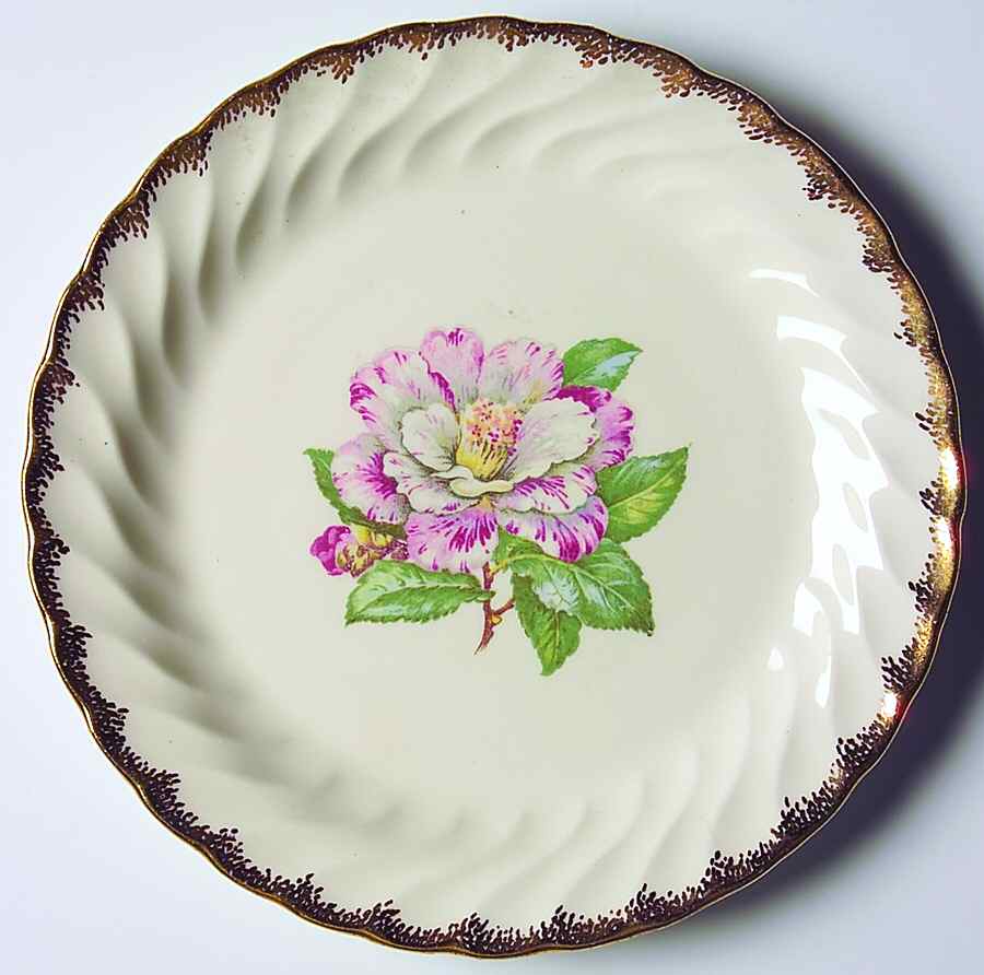 Camelia Royal Bread & Butter Plate by Royal (USA)-1