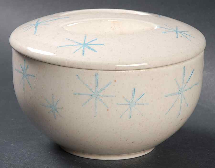 Celeste Sugar Bowl & Lid by Royal (USA)-1