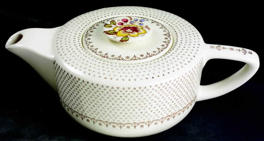 Chippendale Teapot & Lid by Royal (USA)-1