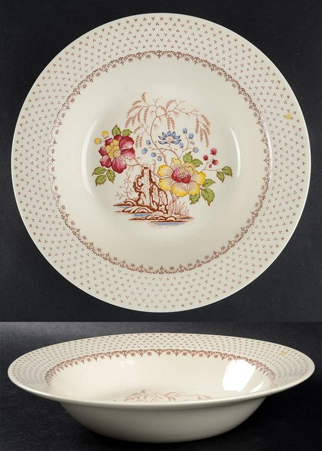 Chippendale 9" Round Vegetable Bowl by Royal (USA)-1
